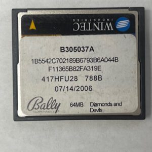Game Software for alpha 1, Game name: Diamonds and Devils, Part Numbers: B305037A, 1B5542C702189B6793B6A044B, GETT Part Number: SFT-BLY-129