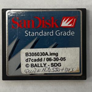 Game Software for alpha 1, Game name: Quick Hits Stars & Bars, Part Numbers: B305030A.img, d7cadd, GETT Part Number: SFT-BLY-133