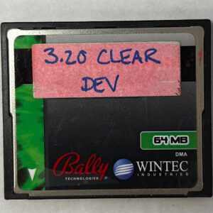 Software for alpha 1, Part Numbers: 3.20 CLEAR DEV, GETT Part Number: SFT-BLY-134