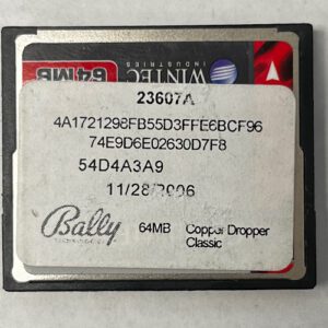 Game Software for alpha 1, Copper Dropper Classic, Part Numbers: 23607A, 4A1721298FB55D3FFE6BCF96, GETT Part Number: SFT-BLY-136