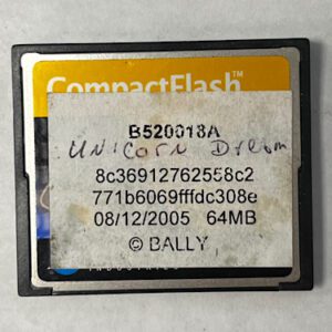 Game Software for alpha 1, Unicorn Dream, Part Numbers: B520018A, 8c3691276255c2, GETT Part Number: SFT-BLY-137