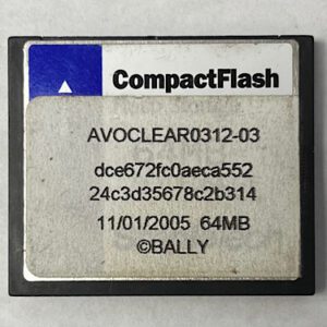 Game Software for alpha 1, Part Numbers: AVOCLEAR0312-03, dce672fc0aeca552, 24c3d35678c2b314, GETT Part Number: SFT-BLY-139