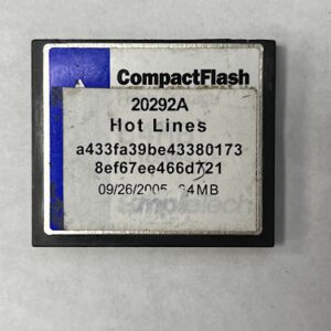 Game Software for alpha 1, Game name: Hot Lines, Part Numbers: 20292A, a433fa39be43380173, GETT Part Number: SFT-BLY-144