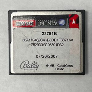 Game Software for alpha 1, Good cents Classic, Part Numbers: 23791B, 36A119468C46D8DD1F3871AA, GETT Part Number: SFT-BLY-147