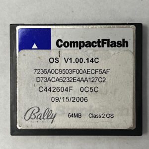 Class 2 OS for alpha 1, Part Numbers: OS V1.00.14C, 7236A0C9503F00AECF5AF, GETT Part Number: SFT-BLY-153