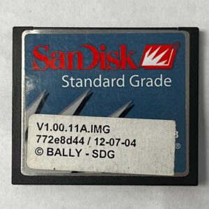 Game Software for alpha 1, Part Numbers: V1.00.11A.IMG, 772e8d44, GETT Part Number: SFT-BLY-165