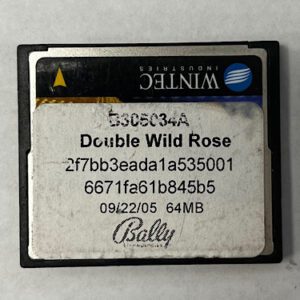 Game Software for Alpha 1, Double Wild Rose, Part Numbers: B305034A, 2f7bb3eada1a535001, GETT Part Number: SFT-BLY-175