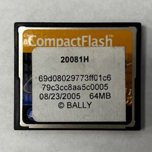 Game Software for Alpha 1, Part Numbers: 69d08029773ff01c6, 79c3cc8aa5c0005, GETT Part Number: SFT-BLY-177