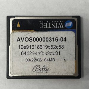 Game Software for Alpha 1, Part Numbers: AVOS00000316-04, 10e91618619c52c58, GETT Part Number: SFT-BLY-182