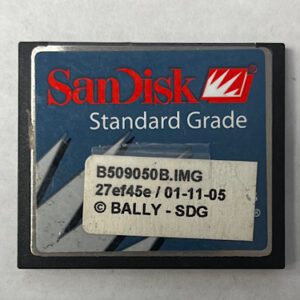 Game Software for Alpha 1, Part Numbers: B509050B.IMG, 27ef45e, GETT Part Number: SFT-BLY-194