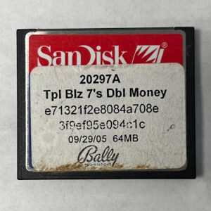 Game Software for Alpha 1, Tpl Blz 7's Dbl Money, Part Numbers: e7132qfe8084a708e, 3f9ef95e094c1c, GETT Part Number: SFT-BLY-220