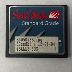 Game Software for Alpha 1, Part Numbers: B305018B.img, 37aadb1, GETT Part Number: SFT-BLY-232