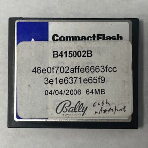 Game Software for Alpha 1, Part Numbers: B415002B, 3e1e6371e65f9, GETT Part Number: SFT-BLY-233