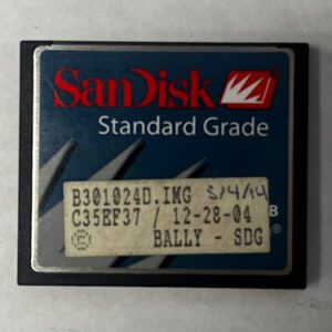 Game Software for Alpha 1, Part Numbers: B301024D.IMG, C35EF37, GETT Part Number: SFT-BLY-234