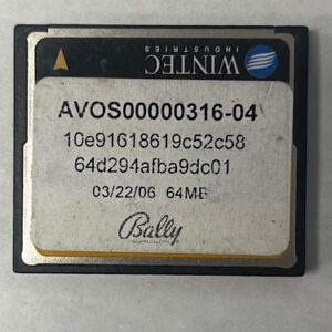 Game Software for Alpha 1, Part Numbers: AVOS00000316-04, 10e91618619c52c58, GETT Part Number: SFT-BLY-236