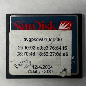 Game Software for Alpha 1, Part Numbers: avgpkdw010ok-00, 2d:f0:92:e0:c3:76:64:f5:96:70:4d:18:56:37:6d:e9, GETT Part Number: SFT-BLY-240