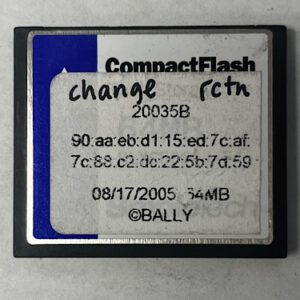 Game Software for Alpha 1, Part Numbers: 20035B, 90:aa:eb:d1:15:ed:7c:af:7c:88:c2:dc:22:5b:7d:59, GETT Part Number: SFT-BLY-247