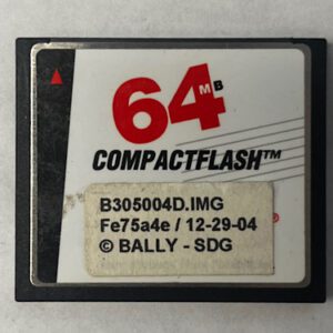 Game Software for Alpha 1, Part Numbers: B305004D.IMG, Fe75a4e, GETT Part Number: SFT-BLY-249