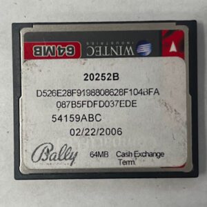 Game Software for Alpha 1, Cash Exchange Term, Part Numbers: 20252B, D526E28F9198808628F104BFA, GETT Part Number: SFT-BLY-256