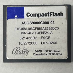 S6000 Game Converter for S9000 Alpha, Part Numbers: ASGS9000C00-03, F1E4581486CFB85AE3E6DC0, GETT Part Number: SFT-BLY-261
