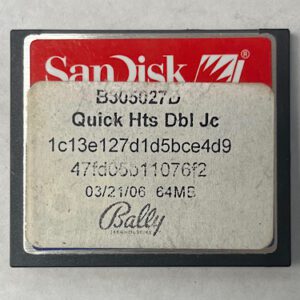 Game Software for Alpha 1, Quick Hts Dbl Jc, Part Numbers: B305027, 1c13e127d1d5bce4d9, GETT Part Number: SFT-BLY-262