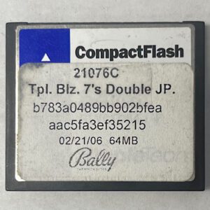 Game Software for Alpha 1, Tpl. Blz 7's Double JP., Part Numbers: 21076C, B783a048bb902bfea, GETT Part Number: SFT-BLY-264