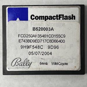 Game Software for Alpha 1, Wild Coyote, Part Numbers: B520003A, FCD250AF3561CD155C9, GETT Part Number: SFT-BLY-281