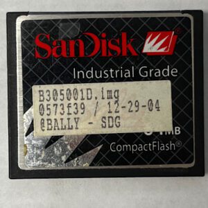 Game Software for Alpha 1, Part Numbers: B305001D.img, 0573f39, GETT Part Number: SFT-BLY-286