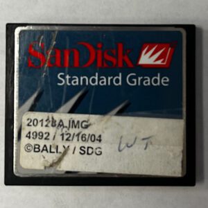 Game Software for Bally, Part Numbers: 20128A.IMG, 4992, GETT Part Number: SFT-BLY-313