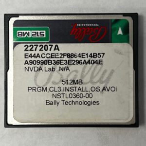 Game Software for Bally, Part Numbers: 227207A, E44ACCEE2F8864E14B57, GETT Part Number: SFT-BLY-315