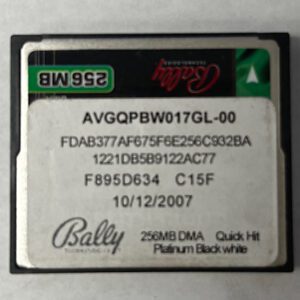 Game Software For Bally, Quick Hit Platinum Black White, Part Number: AVGQPBW017GL-00, FDAB377AF675F6E256C932BA, GETT Part Number: SFT-BLY-336