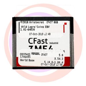 Game Software For Aristocrat Technologies Inc., Game Name: Wild Lepre' Coins, Part Numbers: 00035400, 5.0, X.54.3, 5.10.0-1.00.4, Operating System #:1.01-64030 GETT Part SFT-ARI-151