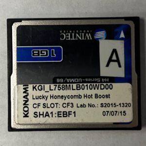 Game Software For Konami Games, Lucky Honeycomb Hot Boost, SHA1:EBF1, Lab No: S2015-1320, GETT Part Number: SFT-KON-191