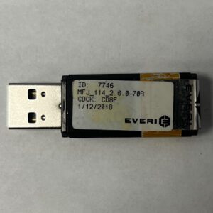 Dongle For Everi Games, Part Numbers: ID: 7746, MFJ_114_2.6.0-709, CDCK: CD8F, GETT Part Number: DNG-EVE-103