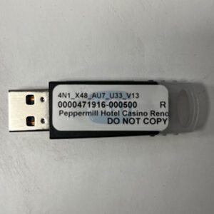 Dongle For IGT, Peppermill Hotel Casino Reno, Part Numbers: 4N1_X48_AU7_U33_V13, 0000451916-0500, R, GETT Part Number: DNG-IGT-153