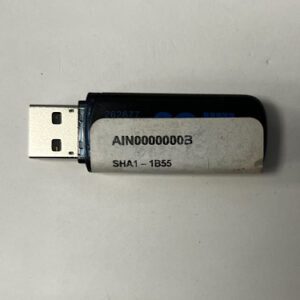 Dongle for Bally Gaming INC., Part Number: AIN0000000B, SHA1-1B55, GETT Part Number: DNG-BLY-115