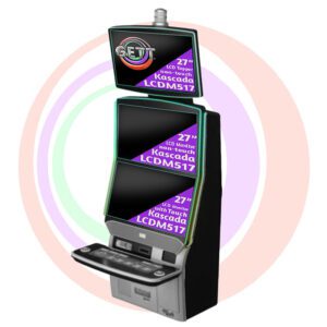 27" triple LCD package. Main LCD has touch, top box LCD no touch, TOPPER LCD no touch. Triple LCD monitor. GETT Part LCDM517