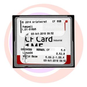 Game Software For Aristocrat, Pompeii, Part Number 00006398 GETT Part SFT-ARI-103