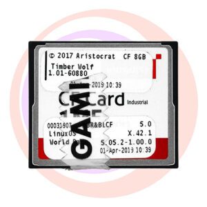 Game Software For Aristocrat, Timber Wolf, Part Number 00028549 GETT Part SFT-ARI-111