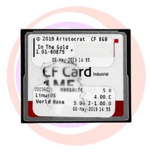 Game Software For Aristocrat, In The Gold, Part Number 00036008 GETT Part SFT-ARI-112