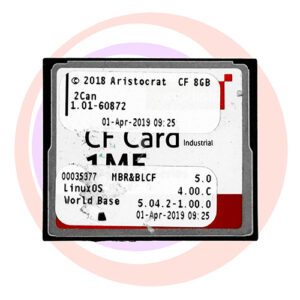 Game Software For Aristocrat, 2Can, Part Number 00035377 GETT Part SFT-ARI-116