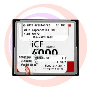 Game Software For Aristocrat, Wild Lepre'Coins, Part Number 00025246 GETT Part SFT-ARI-117