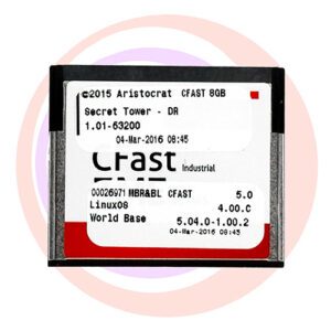 Game Software Aristocrat Secret Tower. GETT Part SFT-ARI-126