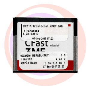 Game Software Aristocrat 7 Paradise. GETT Part SFT-ARI-127