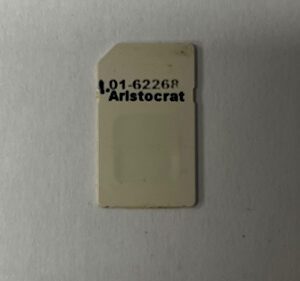 Operating Chip For Aristocrat Technologies Inc., Part Numbers: 1.01-62268, GETT Part Number: OS-ARI-151