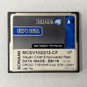 Game Software For Konami Games, Mayan Chief Empowered Reel, Part Number: MCEV102G12-CF, GETT Part Number: SFT-KON-202