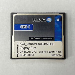 Game Software For Konami Games, Gypsy Fire, Part Numbers: KGI_L608MLA004WD00, Lab No: S2014-1236, GETT Part Number: SFT-KON-212