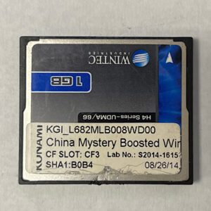 Game Software For Konami Games, China Mystery Boosted Win, Part Numbers: KGI_L682MLB008WD00, SHA1:B0B4, Lab No: S2014-1615, GETT Part Number: SFT-KON-221