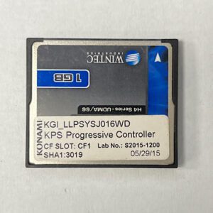 KPS Progressive Controller For Konami Games, Part Numbers: KGI_LLPSYSJ016WD, SHA1: 3019, Lab No: S2015-1200, GETT Part Number: SFT-KON-226