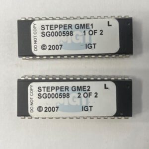 BIOS ROM For IGT, Part Numbers: STEPPER GME 1 & 2, SG000598, GETT Part Number: BIO-IGT-100